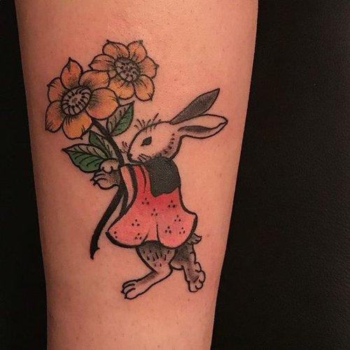 flower+tattoo