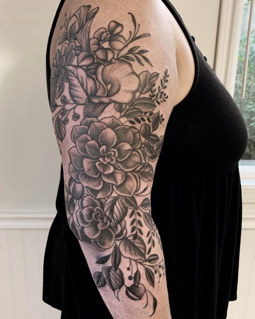 flower kelowna tattoo